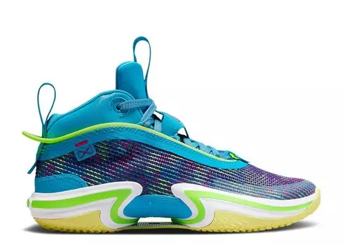 Кроссовки Air Jordan Luka Doncic X Air Jordan 36 Gs 'Laser Blue', синий