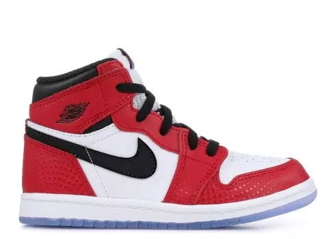 Кроссовки Air Jordan Marvel X Air Jordan 1 Retro High Td 'Origin Story', красный