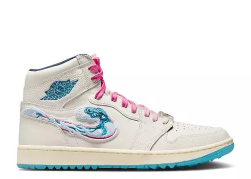 Кроссовки Air Jordan Michelle Wie West X Air Jordan 1 High Golf Nrg 2 'Aloha', кремовый