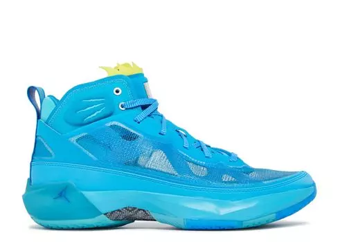 Кроссовки Air Jordan Naruto X Zion Williamson X Air Jordan 37 'Rasengan', синий