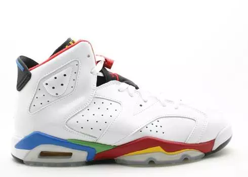 Кроссовки AIR JORDAN OLYMPIC 6 GS 'BEIJING', белый