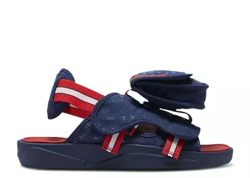 Кроссовки Air Jordan Paris Saint-Germain X Jordan Ls Slide 'Midnight Navy Red', синий