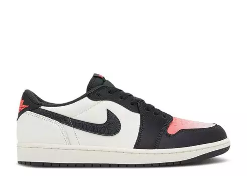 Кроссовки Air Jordan Paris Saint Germain X Jordan 1 Retro Low OG, цвет Sail Pink Oxford