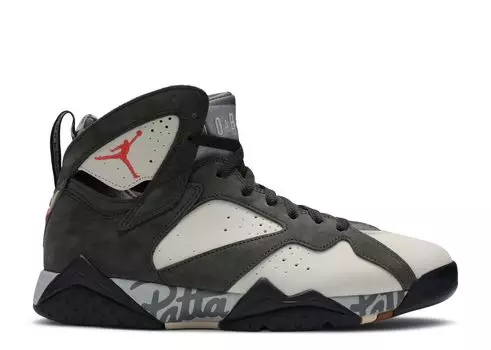 Кроссовки Air Jordan Patta X Air Jordan 7 Retro Sp 'Icicle', зеленый