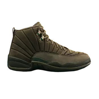 Кроссовки Air Jordan PSNY x Air Jordan 12 Retro 'Milan' Friends and Family Sample, зеленый