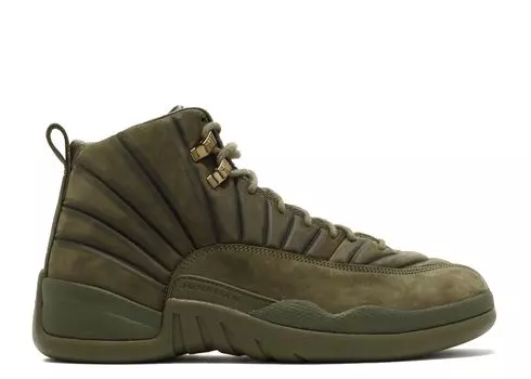 Кроссовки Air Jordan Psny X Air Jordan 12 Retro 'Milan', зеленый