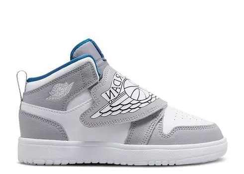 Кроссовки Air Jordan Sky Jordan 1 Ps 'Particle Grey Royal Blue', серый