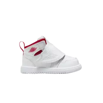 Кроссовки Air Jordan Sky Jordan 1 TD White Varsity Red, белый