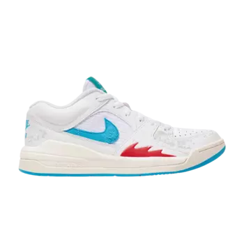 Кроссовки Air Jordan SoleFly x Formula 1 x Wmns Jordan Stadium 90, белый