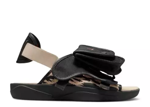 Кроссовки Air Jordan Solefly X Jordan Ls Slide 'Everglades', черный