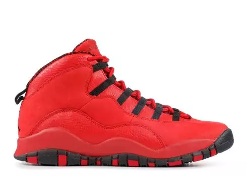 Кроссовки Air Jordan Steve Wiebe X Air Jordan 10 Retro Bg, красный