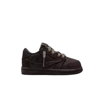 Кроссовки Air Jordan Travis Scott x Air Jordan 1 Retro Low OG SP TD Velvet Brown, коричневый
