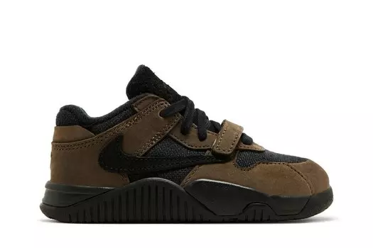 Кроссовки Air Jordan Travis Scott x Jordan Jumpman Jack TR TD Dark Mocha, коричневый