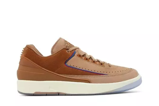 Кроссовки Air Jordan Two 18 x Air Jordan 2 Retro Low , желто-коричневый