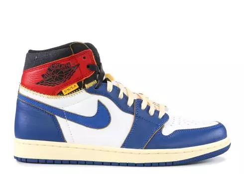 Кроссовки Air Jordan Union La X Air Jordan 1 Retro High Nrg 'Storm Blue' Sample, синий