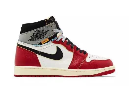 Кроссовки Air Jordan Union LA x Air Jordan 1 Retro High OG SP 'Chicago Shadow', красный