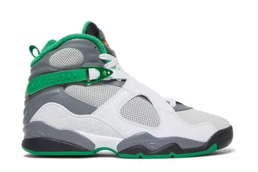 Кроссовки Air Jordan VIII 'University of Oregon - Pure Platinum' PE, белый