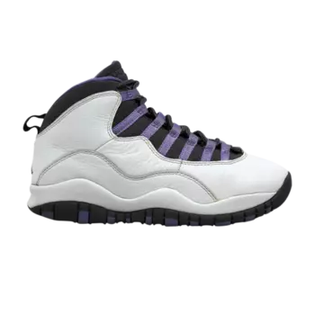 Кроссовки Air Jordan Wmns Air Jordan 10 Retro 'White Medium Violet', белый