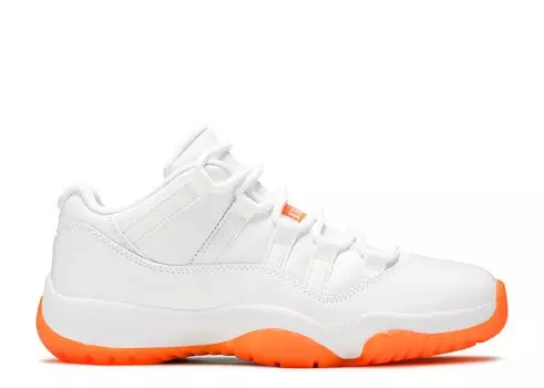 Кроссовки Air Jordan Wmns Air Jordan 11 Retro Low 'Bright Citrus', белый