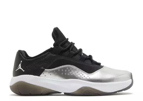 Кроссовки Air Jordan Wmns Air Jordan 11 Cmft Low 'Silver Toe', черный