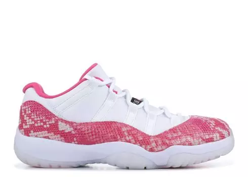 Кроссовки Air Jordan Wmns Air Jordan 11 Retro Low 'Pink Snakeskin', розовый
