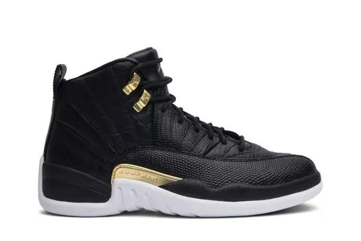 Кроссовки Air Jordan Wmns Air Jordan 12 Retro 'Reptile', черный