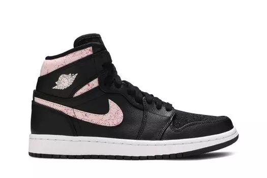 Кроссовки Air Jordan Wmns Air Jordan 1 Retro High 'Silt Red', черный