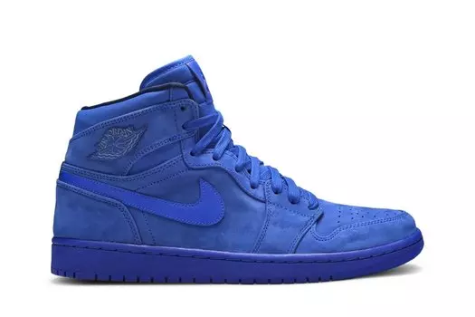 Кроссовки Air Jordan Wmns Air Jordan 1 Retro High Premium 'Blue Suede', синий