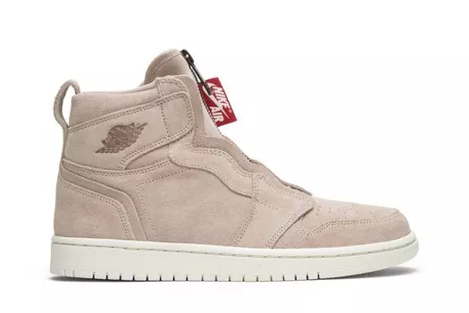 Кроссовки Air Jordan Wmns Air Jordan 1 High Zip 'Partical Beige', загар