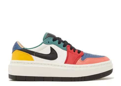 Кроссовки Air Jordan Wmns Air Jordan 1 Elevate Low 'Multi-Color', разноцветный