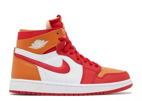 Кроссовки Air Jordan Wmns Air Jordan 1 Zoom Air Comfort 'Fire Red Hot Curry', красный
