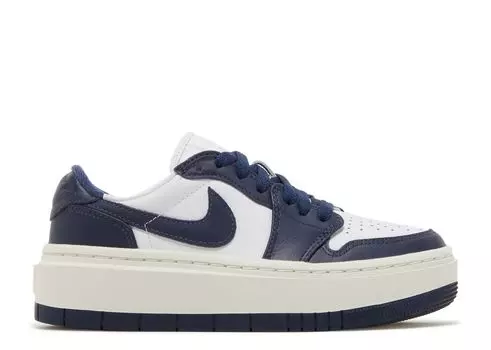 Кроссовки Air Jordan Wmns Air Jordan 1 Elevate Low 'Midnight Navy', белый
