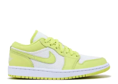 Кроссовки Air Jordan Wmns Air Jordan 1 Low 'Limelight', зеленый