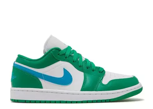Кроссовки Air Jordan Wmns Air Jordan 1 Low 'Lucky Green', зеленый