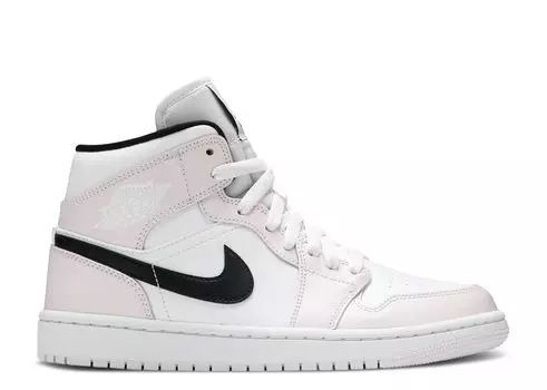 Кроссовки Air Jordan Wmns Air Jordan 1 Mid 'Barely Rose', розовый