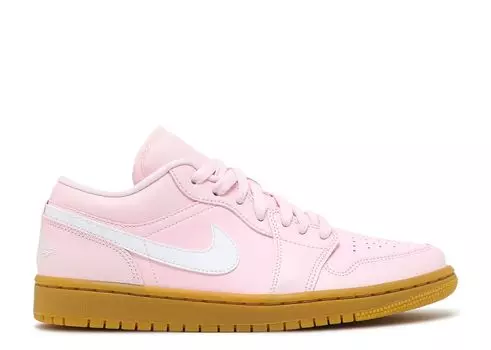 Кроссовки Air Jordan Wmns Air Jordan 1 Low 'Arctic Pink Gum', розовый