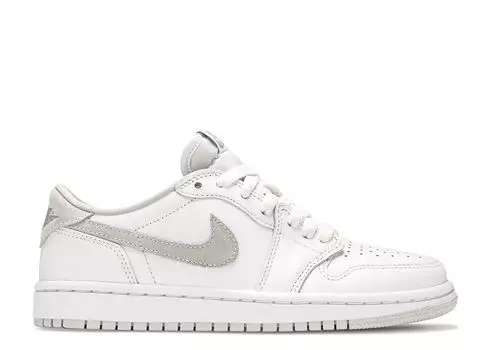 Кроссовки Air Jordan Wmns Air Jordan 1 Retro Low Og 'Neutral Grey' 2021, белый