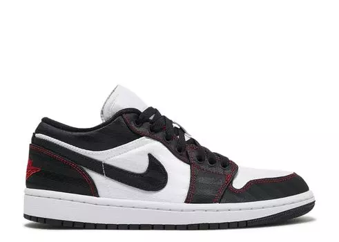 Кроссовки Air Jordan Wmns Air Jordan 1 Low Se Utility 'White Black Red', белый