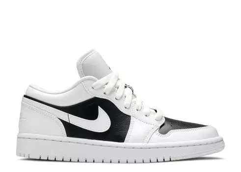 Кроссовки Air Jordan Wmns Air Jordan 1 Low 'Panda', белый