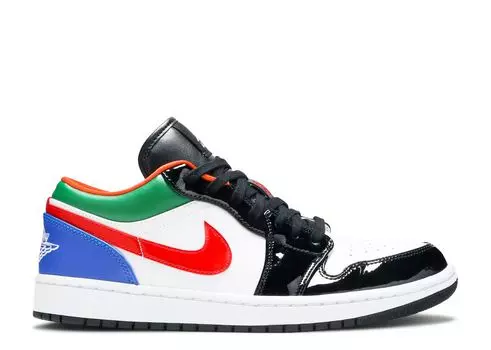 Кроссовки Air Jordan Wmns Air Jordan 1 Low 'Multi-Color', разноцветный