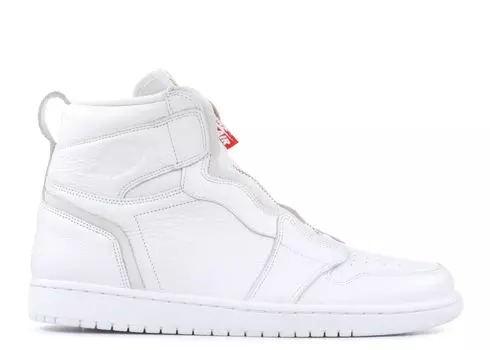Кроссовки Air Jordan Wmns Air Jordan 1 Retro High Zip 'White', белый