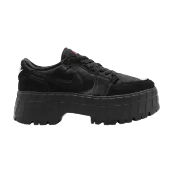 Кроссовки Air Jordan Wmns Air Jordan 1 Low Brooklyn Black Pony, черный