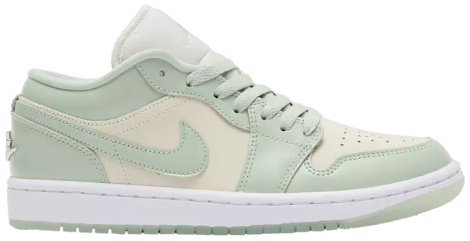 Кроссовки Air Jordan Wmns Air Jordan 1 Low SE 'Seafoam Sail', зеленый