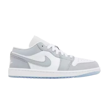 Кроссовки Air Jordan Wmns Air Jordan 1 Low 'White Wolf Grey' 2024, серый
