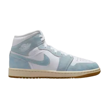 Кроссовки Air Jordan Wmns Air Jordan 1 Mid 'Denim', синий
