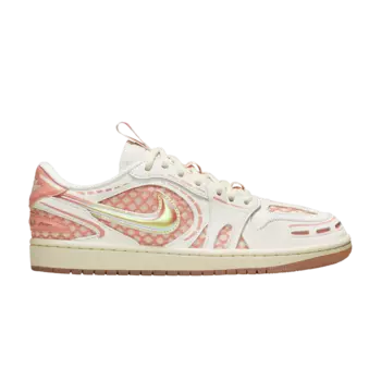 Кроссовки Air Jordan Wmns Air Jordan 1 Low Method of Make V3 'Sail Washed Coral', кремовый