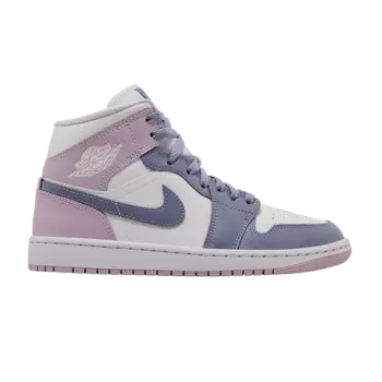 Кроссовки Air Jordan Wmns Air Jordan 1 Mid 'Indigo Haze Doll', фиолетовый