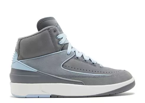 Кроссовки Air Jordan Wmns Air Jordan 2 Retro 'Cool Grey', серый