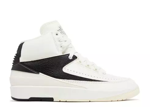 Кроссовки Air Jordan Wmns Air Jordan 2 Retro 'Sail Black', кремовый