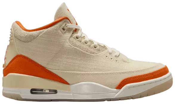 Кроссовки Air Jordan Wmns Air Jordan 3 Retro TEX 'Starfish', кремовый